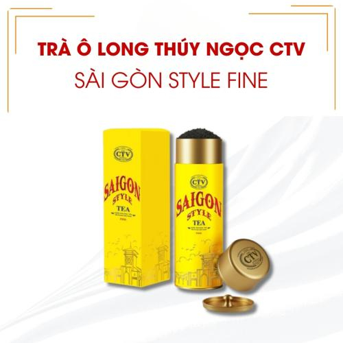 Trà Ô Long Thúy Ngọc CTV Sài Gòn Style Fine Hộp Thiếc 150g