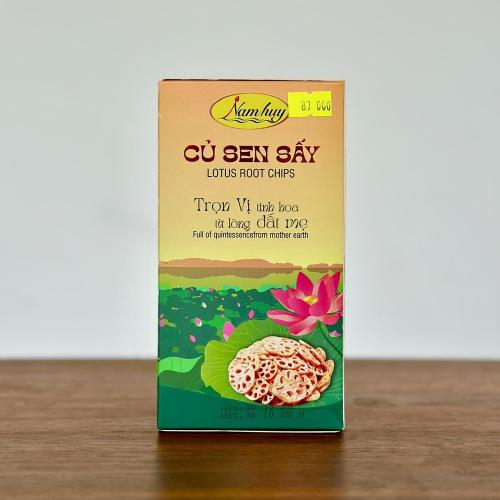 Củ Sen Sấy Nam Huy - Hộp 70gr