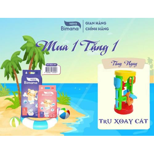 Tã bỉm quần Bimana Hàn Quốc size L